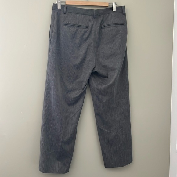 Calvin Klein Gray Dress Pants with Tapered Leg - Picture 2 of 5